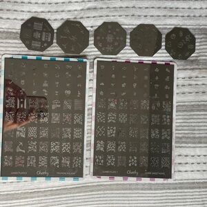 Nail Art Stamping Plates Set